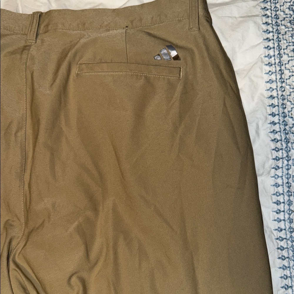 Adidas Men's Golf Khaki Pants size 38x32 - Picture 9 of 11
